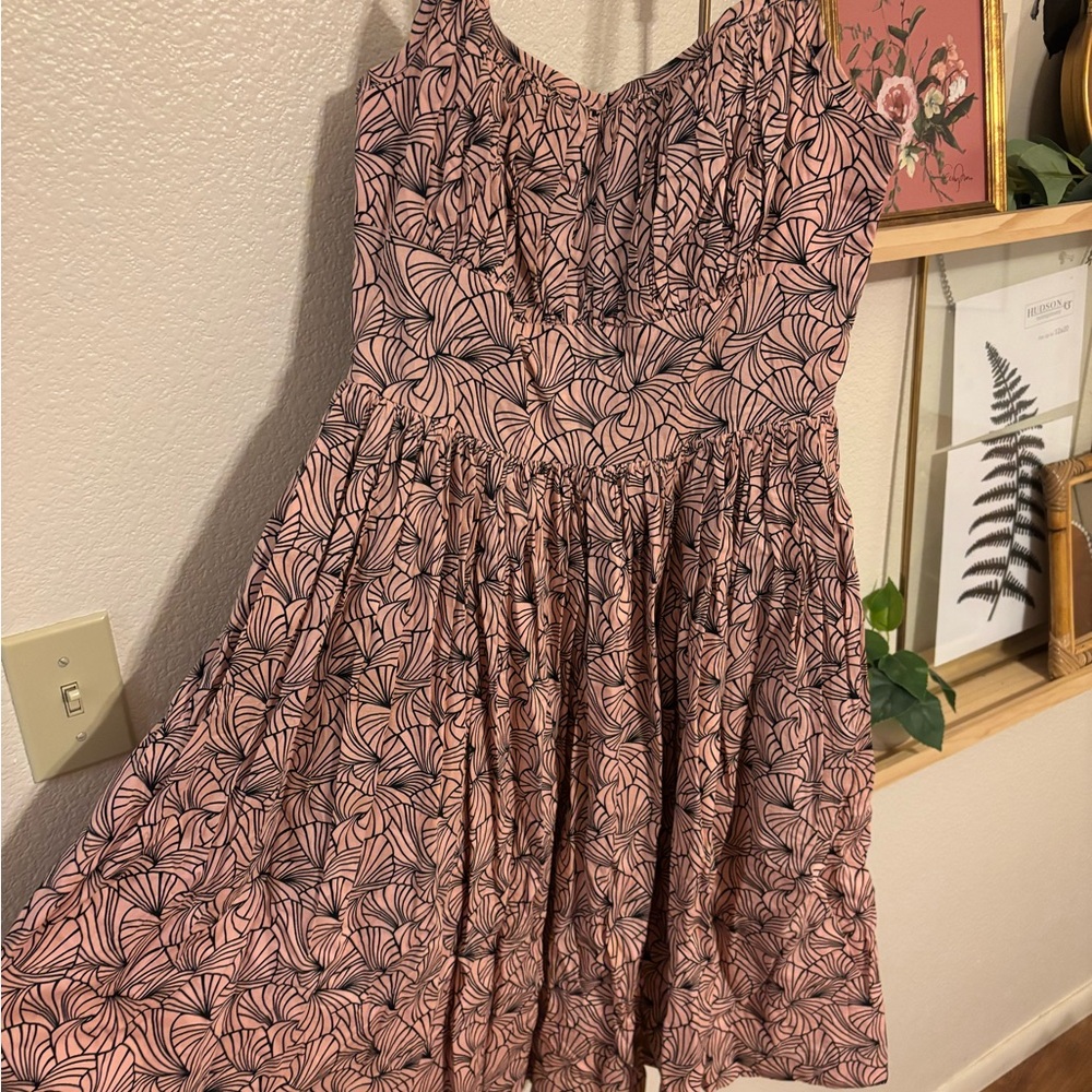 Hearts and Found Art Deco Dress